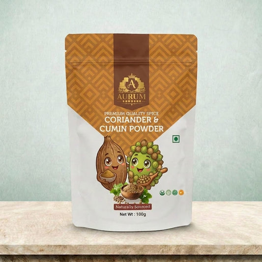 Coriander & Cumin Powder – Premium Spice Blend (Pouch Pack)