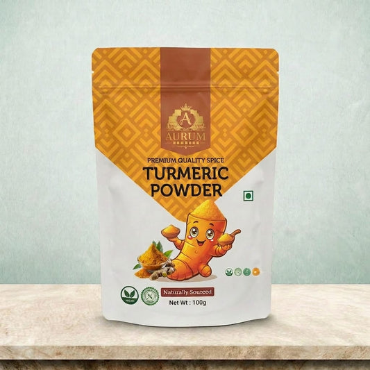 Turmeric Powder – Premium Quality Spice (Pouch Pack)