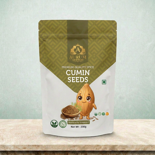 Cumin Seeds – Premium Quality Spice (Pouch Pack)