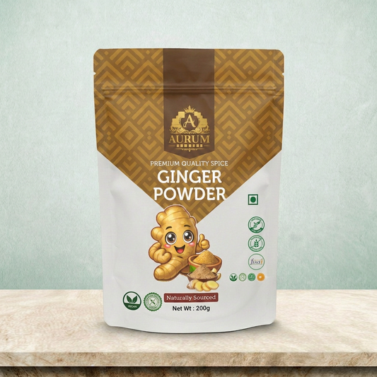 Ginger Powder – Premium Quality Spice (Pouch Pack)