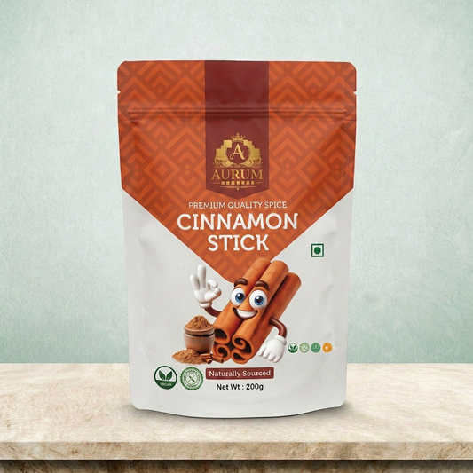 Cinnamon Sticks – Premium Quality Spice (Pouch Pack)