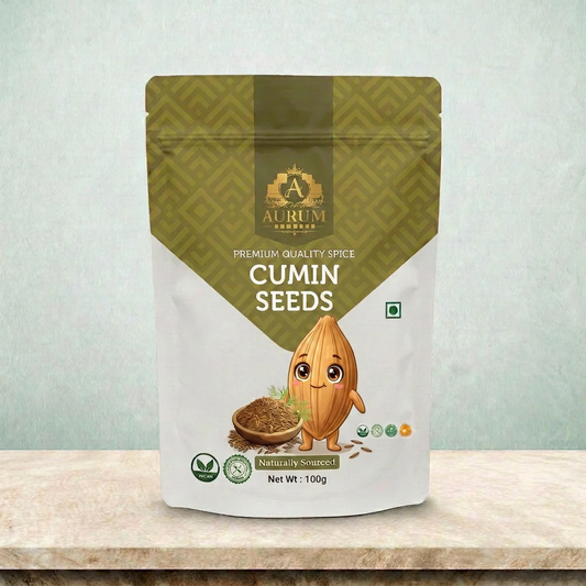 Cumin Seeds – Premium Quality Spice (Pouch Pack)