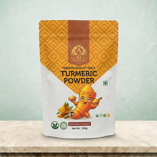 Turmeric Powder – Premium Quality Spice (Pouch Pack)