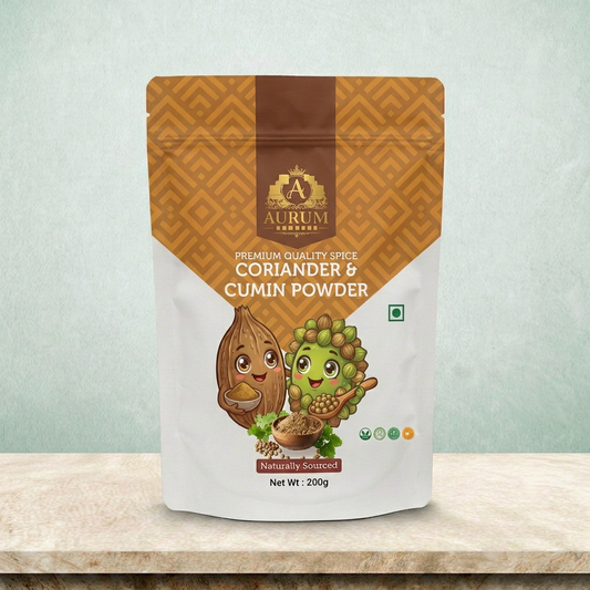 Coriander & Cumin Powder – Premium Spice Blend (Pouch Pack)