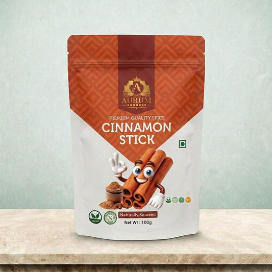 Cinnamon Sticks – Premium Quality Spice (Pouch Pack)