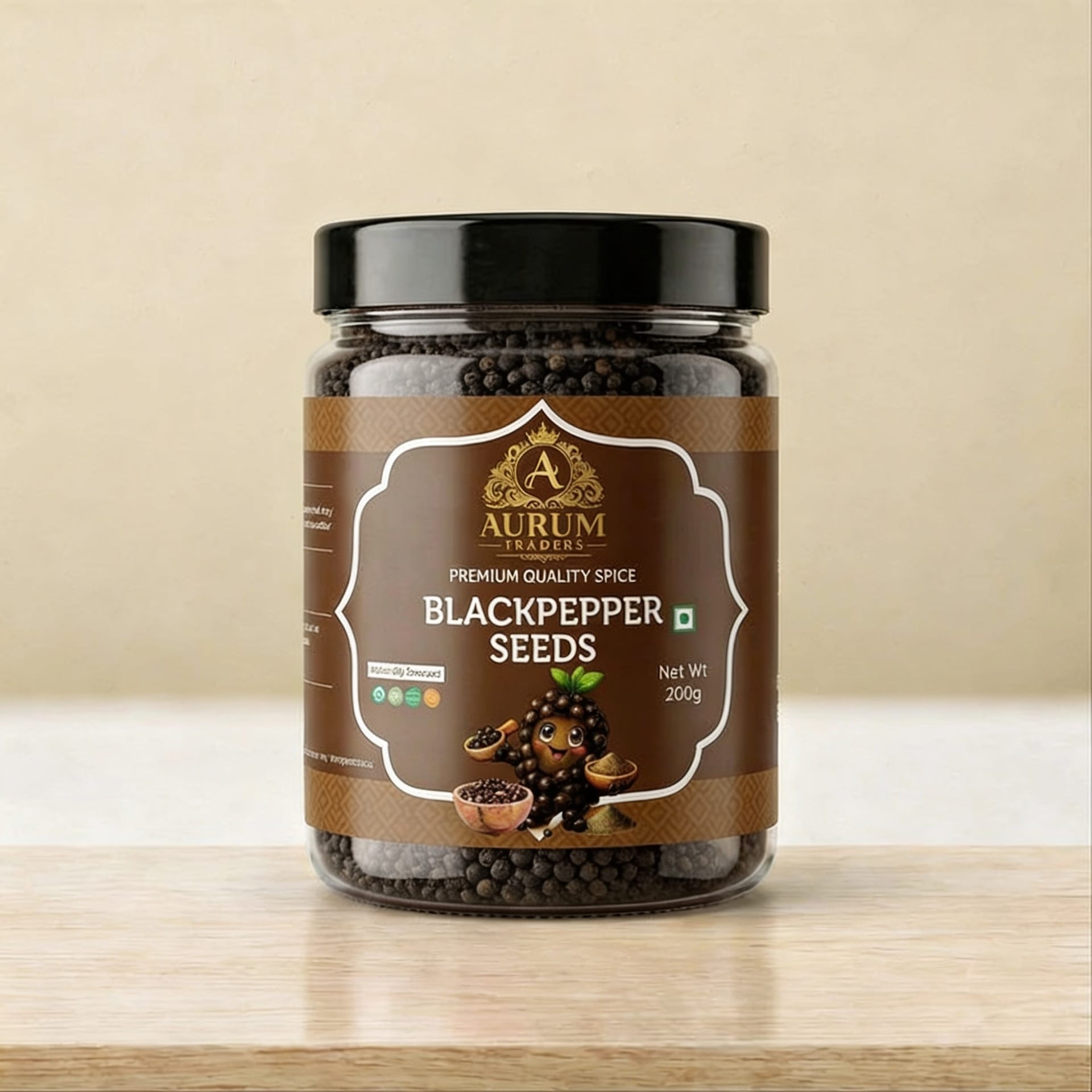 Black Pepper Seeds – Premium Quality Spice – Aurum Traders